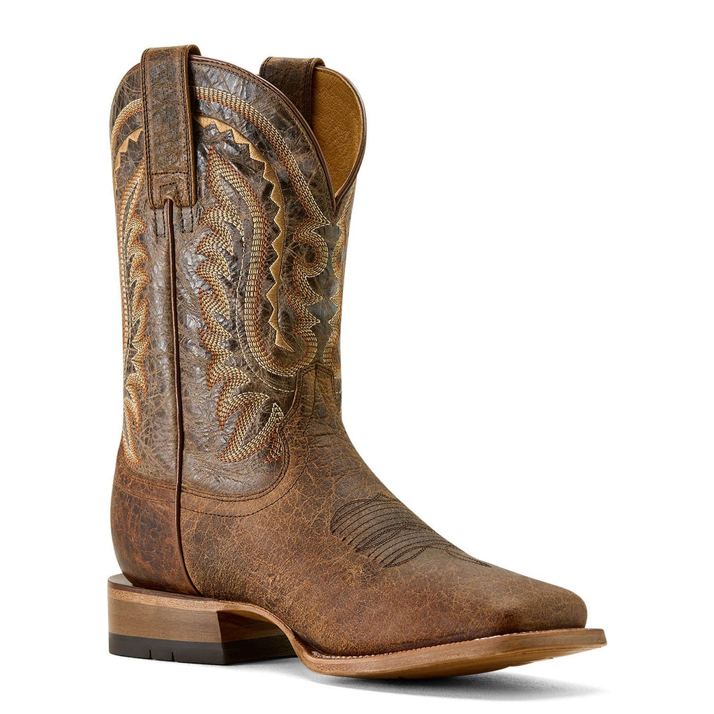 Ariat Men's Rock Ridge Wide Square Toe Western Boots - Quarter Circle AK Boutique