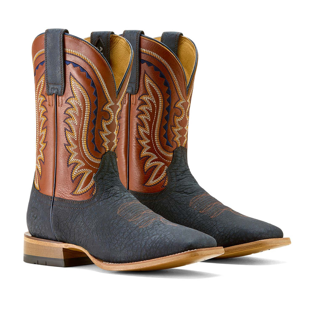 Ariat Men's Rock Ridge Wide Square Toe Western Boots - Quarter Circle AK Boutique