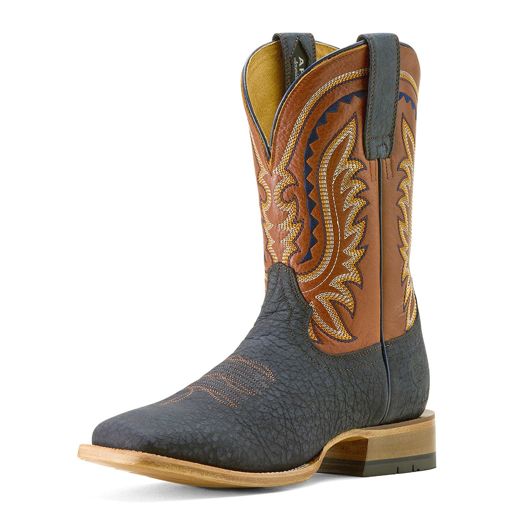 Ariat Men's Rock Ridge Wide Square Toe Western Boots - Quarter Circle AK Boutique