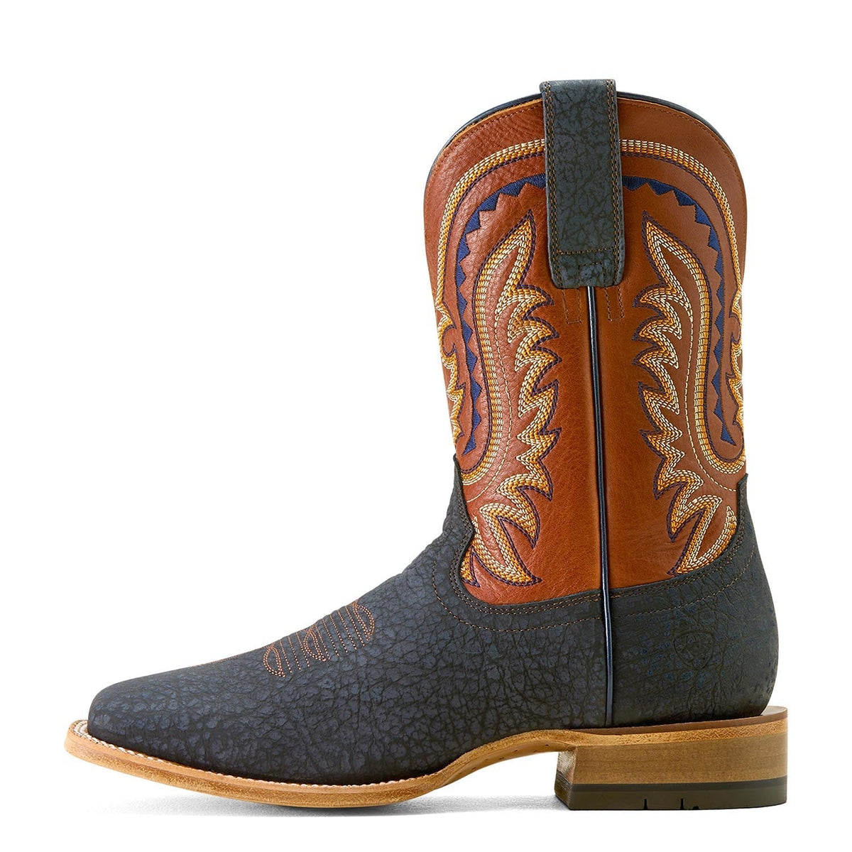 Ariat Men's Rock Ridge Wide Square Toe Western Boots - Quarter Circle AK Boutique