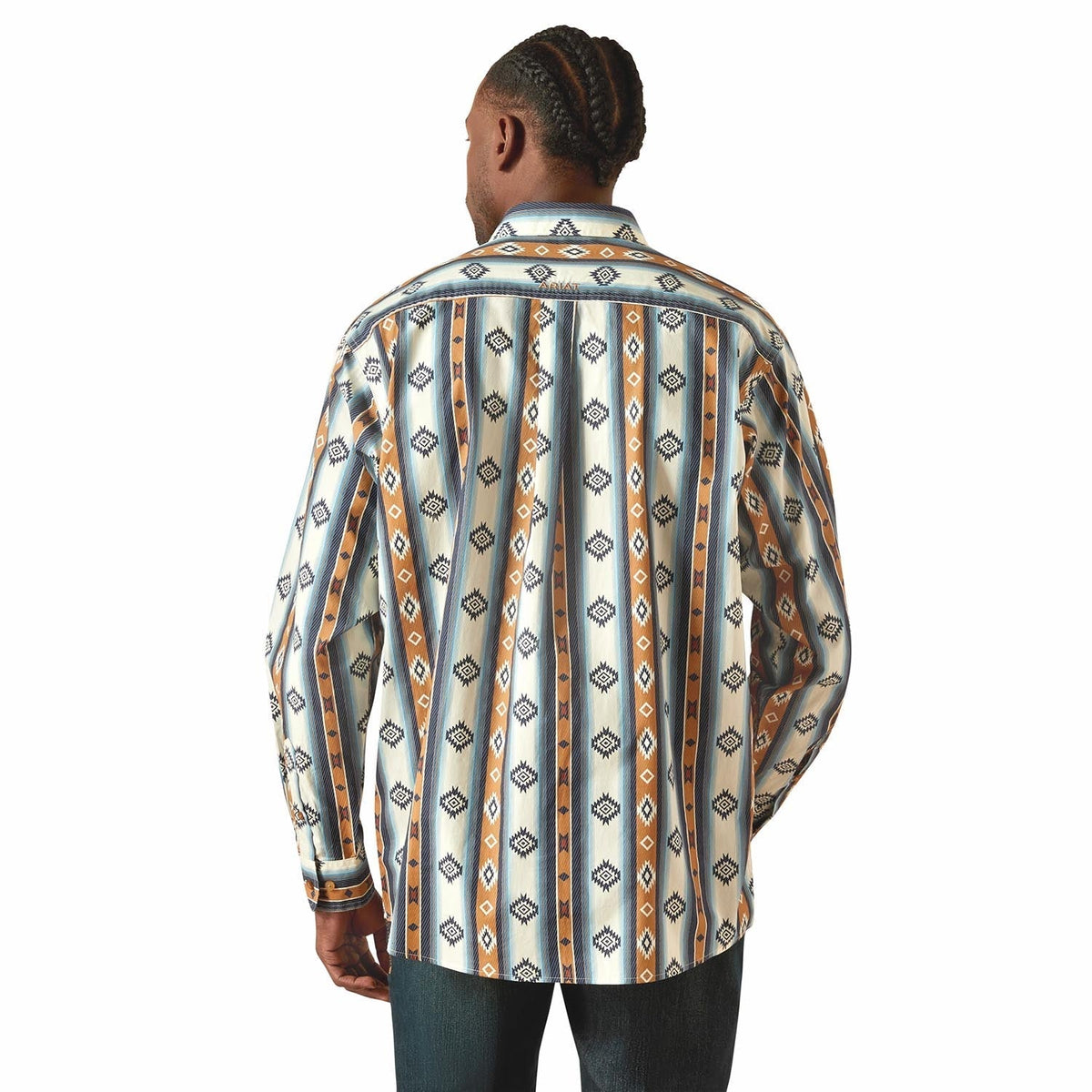 Ariat Mens Shilo Classic Fit Long Sleeve Shirt - Quarter Circle AK Boutique