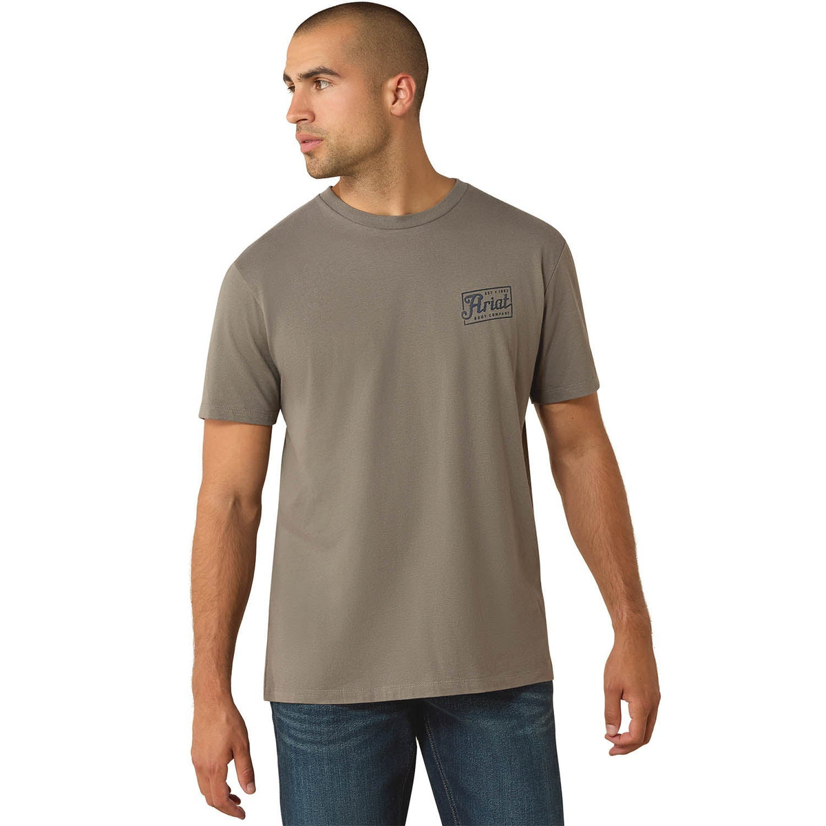 Ariat Mens Short Sleeve Shirt, Patriot Western Graphic Tee - Quarter Circle AK Boutique
