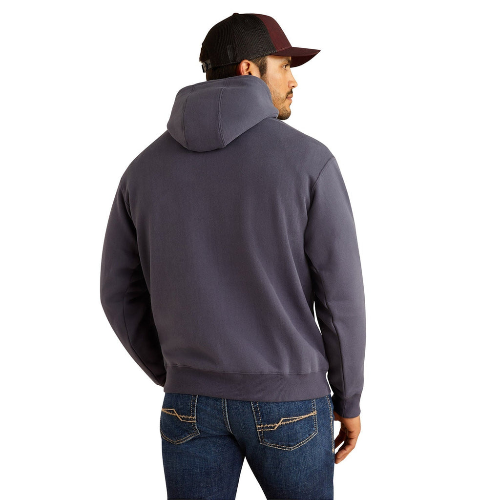 Ariat Men's Southwest Longhorn Hoodie - Quarter Circle AK Boutique