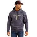 Ariat Men's Southwest Longhorn Hoodie - Quarter Circle AK Boutique