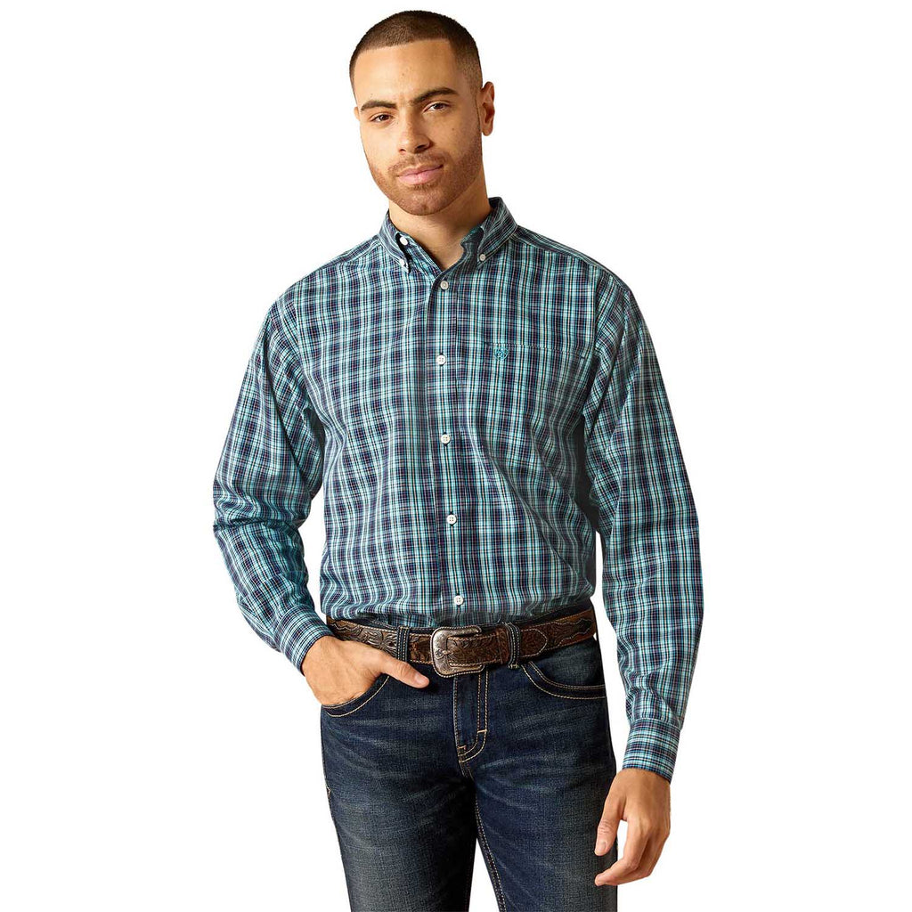 Ariat Men's Wrinkle Free Gibson Longsleeve Shirt - Quarter Circle AK Boutique