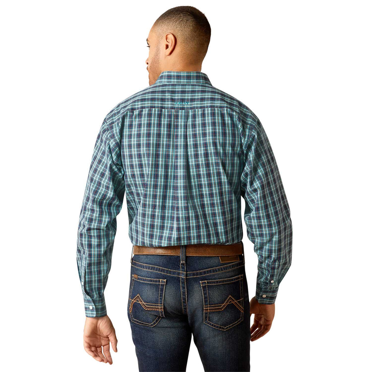 Ariat Men's Wrinkle Free Gibson Longsleeve Shirt - Quarter Circle AK Boutique