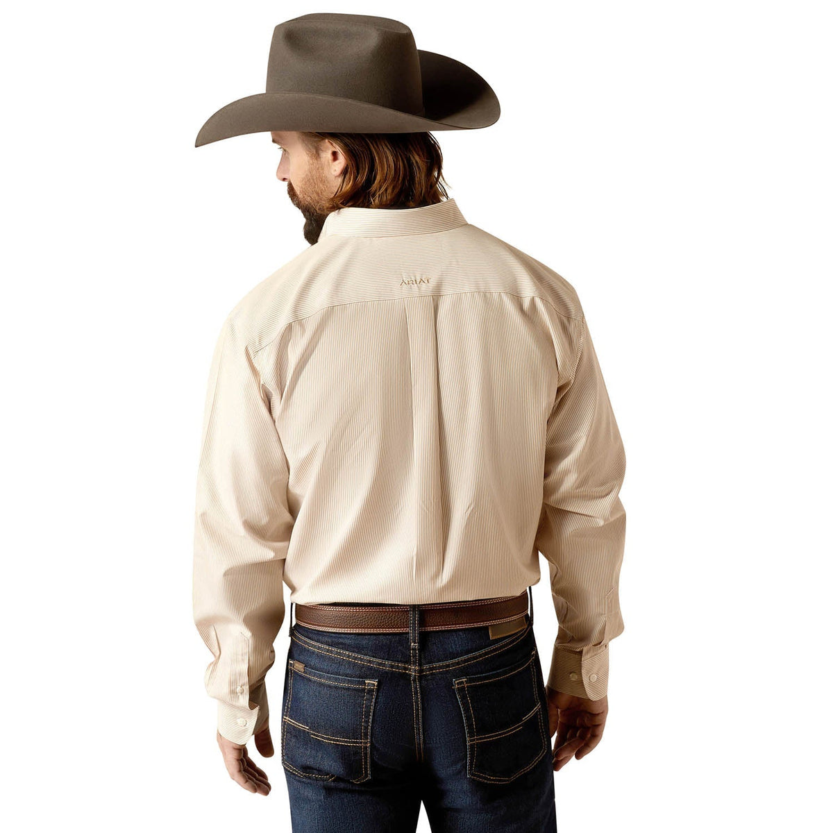 Ariat Men's Wrinkle Free Graysen Longsleeve Shirt - Quarter Circle AK Boutique