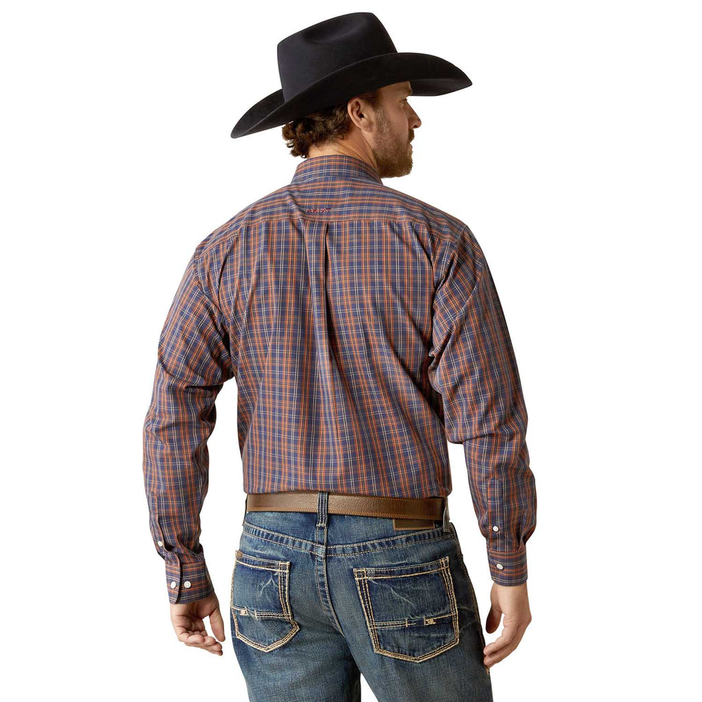 Ariat Men's Wrinkle Free Iker Longsleeve Shirt - Quarter Circle AK Boutique