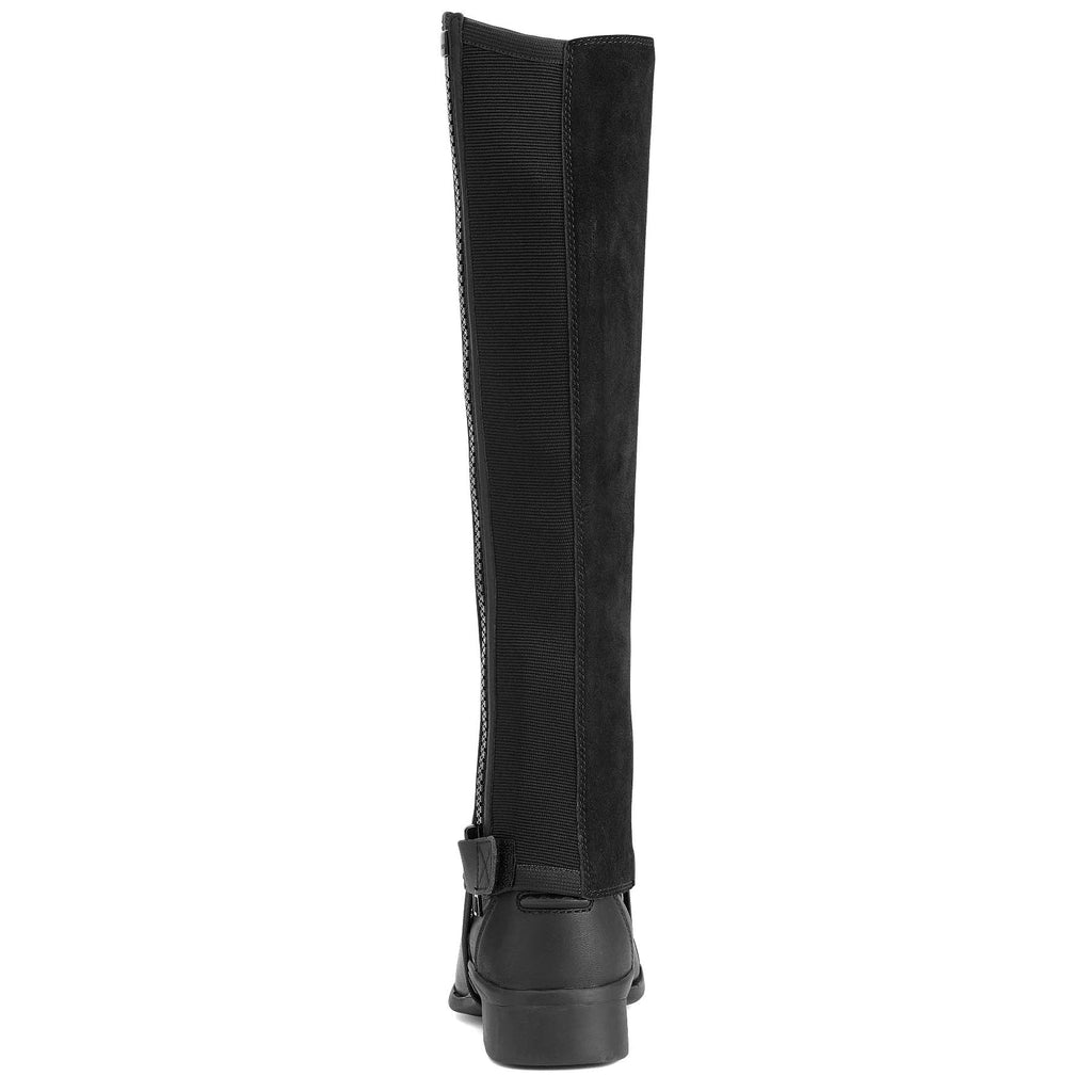Ariat Scout Half Chap, Adult, Black - Quarter Circle AK Boutique