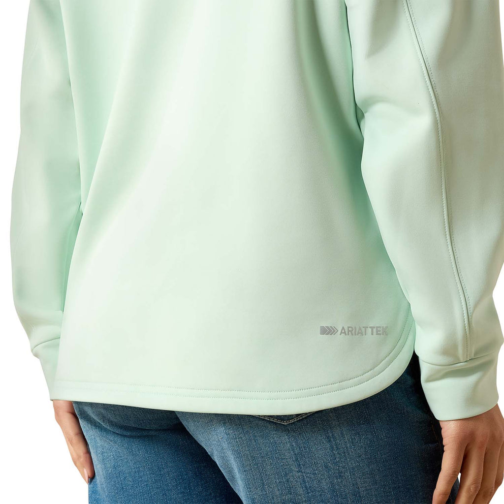 Ariat Women's Breeze Logo 1/2 Zip Fleece Sweatshirt - Quarter Circle AK Boutique