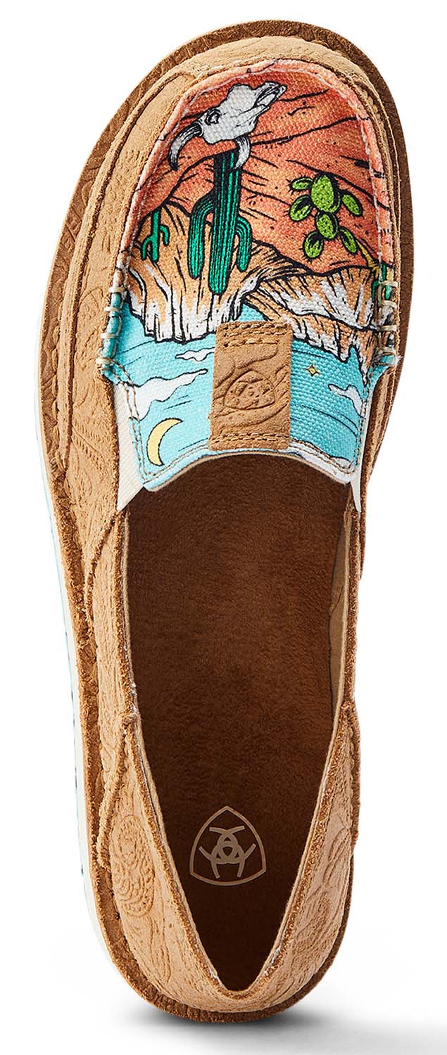 Ariat Women's Cruiser Slip-On Shoes – Comfortable, Lightweight Moc Toe Casual Shoes for Everyday Wear - Quarter Circle AK Boutique