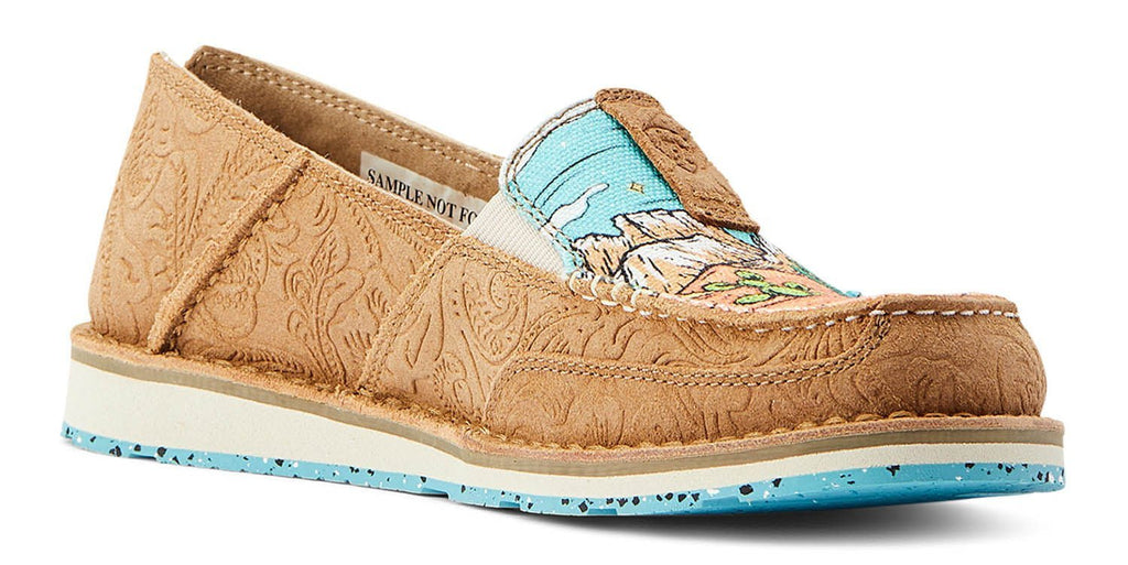 Ariat Women's Cruiser Slip-On Shoes – Comfortable, Lightweight Moc Toe Casual Shoes for Everyday Wear - Quarter Circle AK Boutique