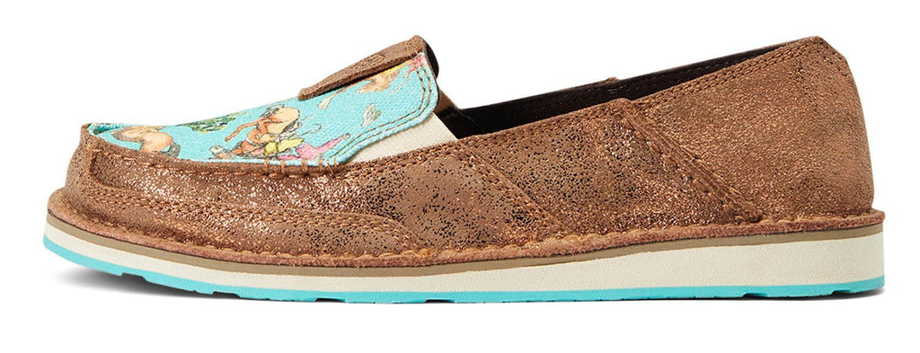 Ariat Women's Cruiser Slip-On Shoes – Comfortable, Lightweight Moc Toe Casual Shoes for Everyday Wear - Quarter Circle AK Boutique