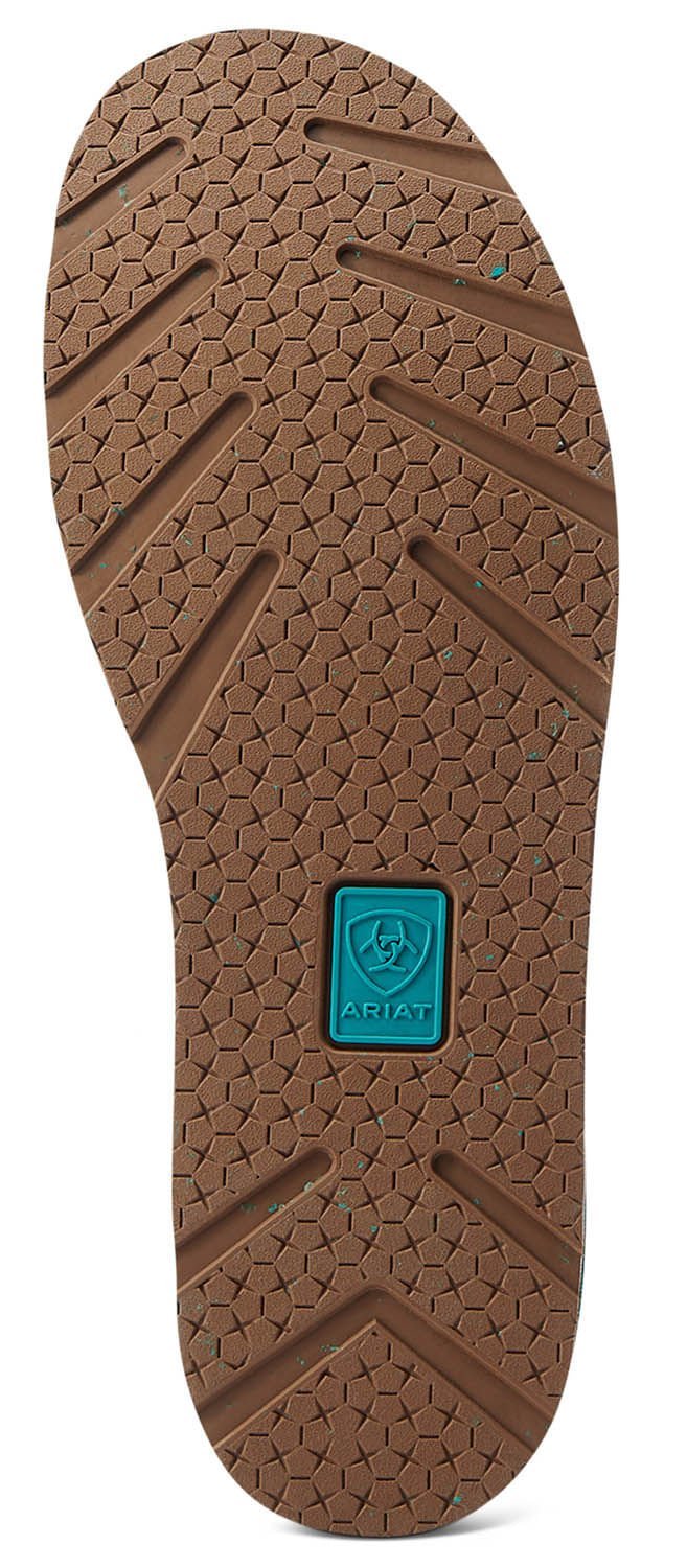 Ariat Women's Cruisers, Teal Suede - Quarter Circle AK Boutique