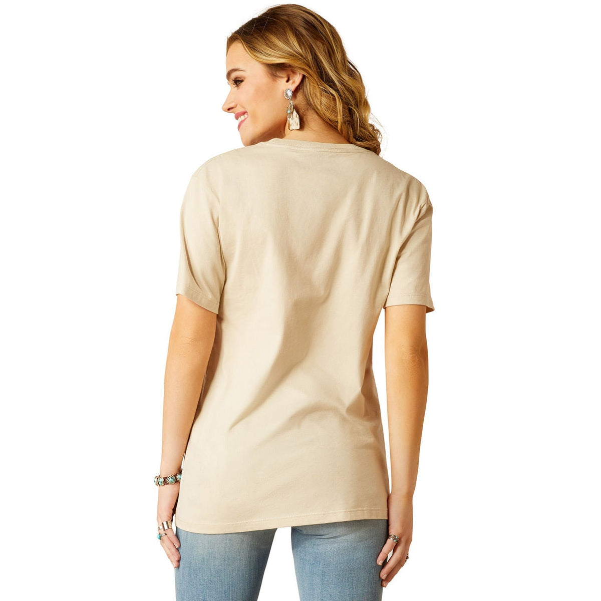 Ariat Women's Keep Walkin' Cowboy Shortsleeve Shirt - Quarter Circle AK Boutique