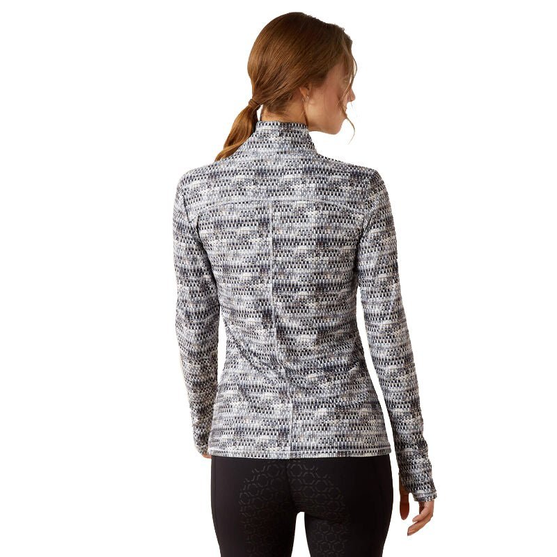 Ariat Women's Lowell 3.0 Long Sleeve 1/4 Zip Baselayer Shirt – Soft, Breathable, Performance Riding Top - Quarter Circle AK Boutique