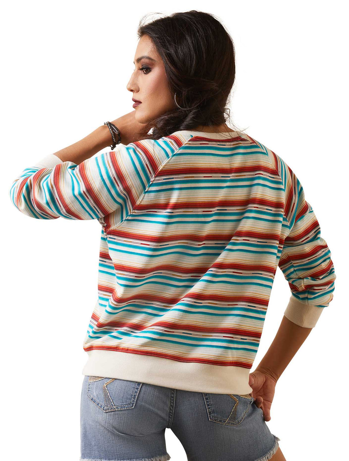 Ariat Women's R.E.A.L. Rosa Serape Sweatshirt - Quarter Circle AK Boutique