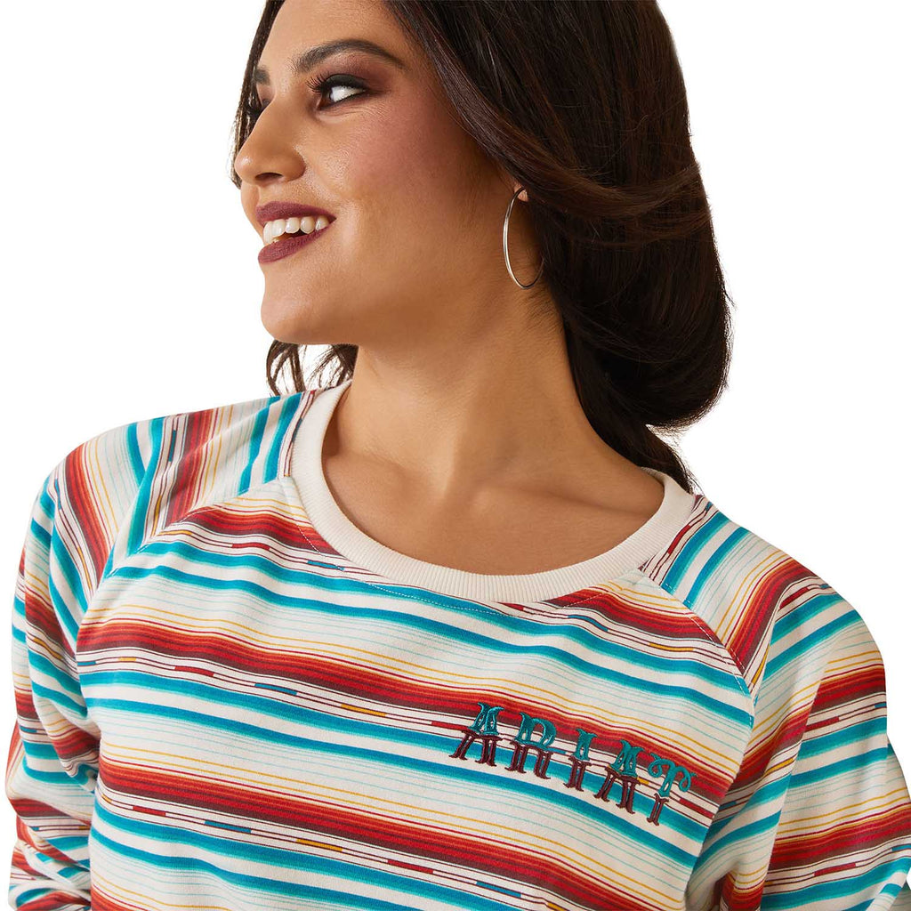 Ariat Women's R.E.A.L. Rosa Serape Sweatshirt - Quarter Circle AK Boutique