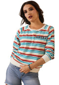 Ariat Women's R.E.A.L. Rosa Serape Sweatshirt - Quarter Circle AK Boutique