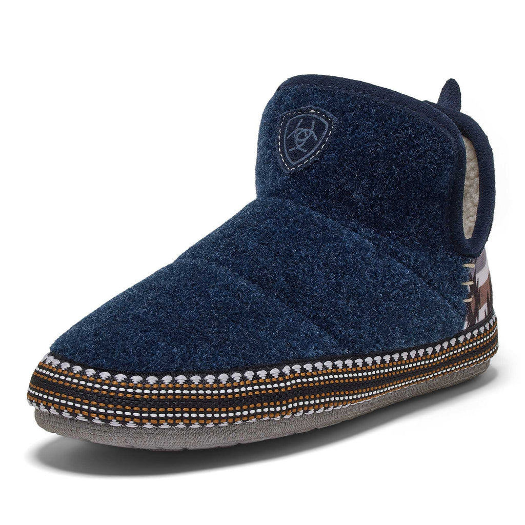 Ariat Women's Southwest Wool Blend Bootie Slippers - Quarter Circle AK Boutique
