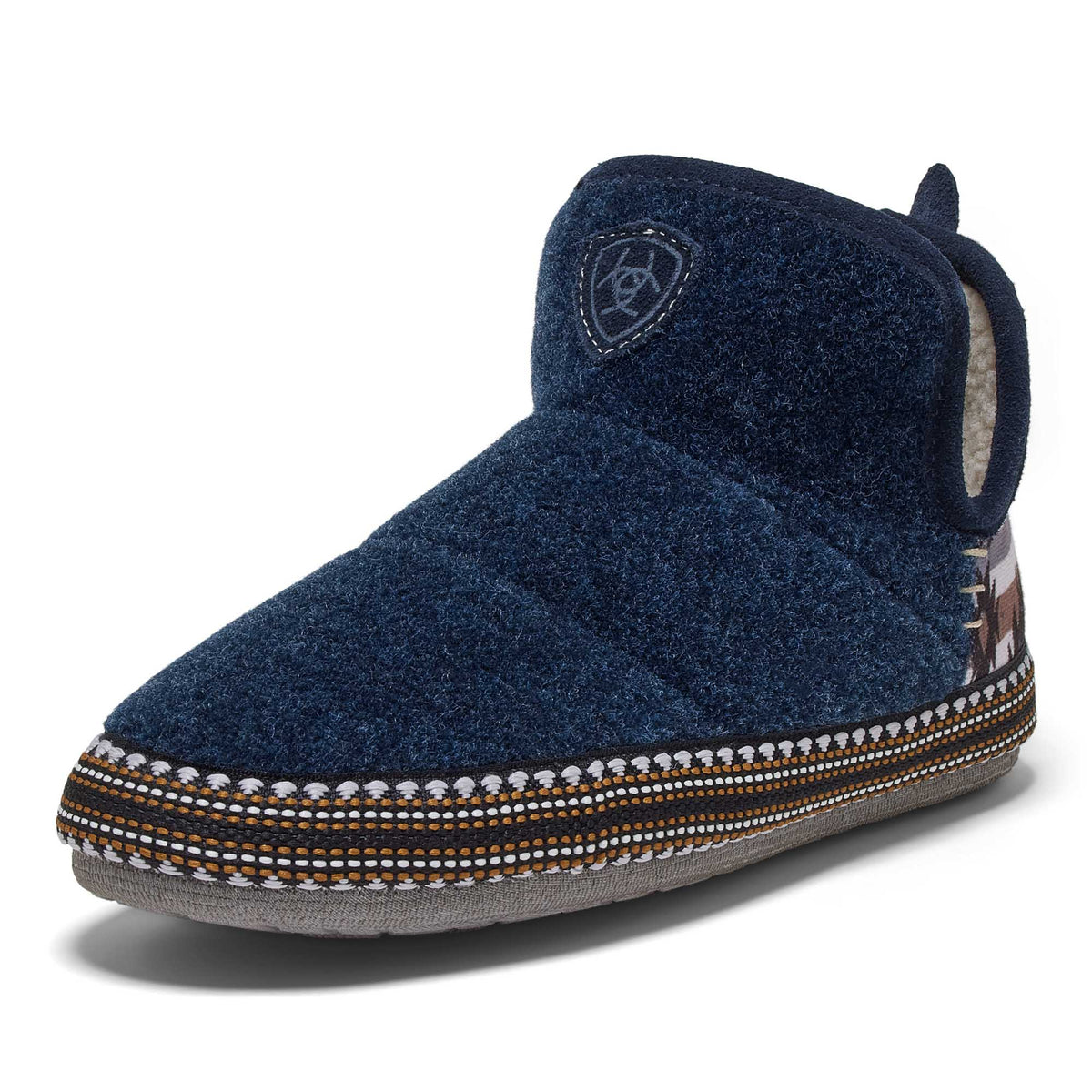 Ariat Women's Southwest Wool Blend Bootie Slippers - Quarter Circle AK Boutique