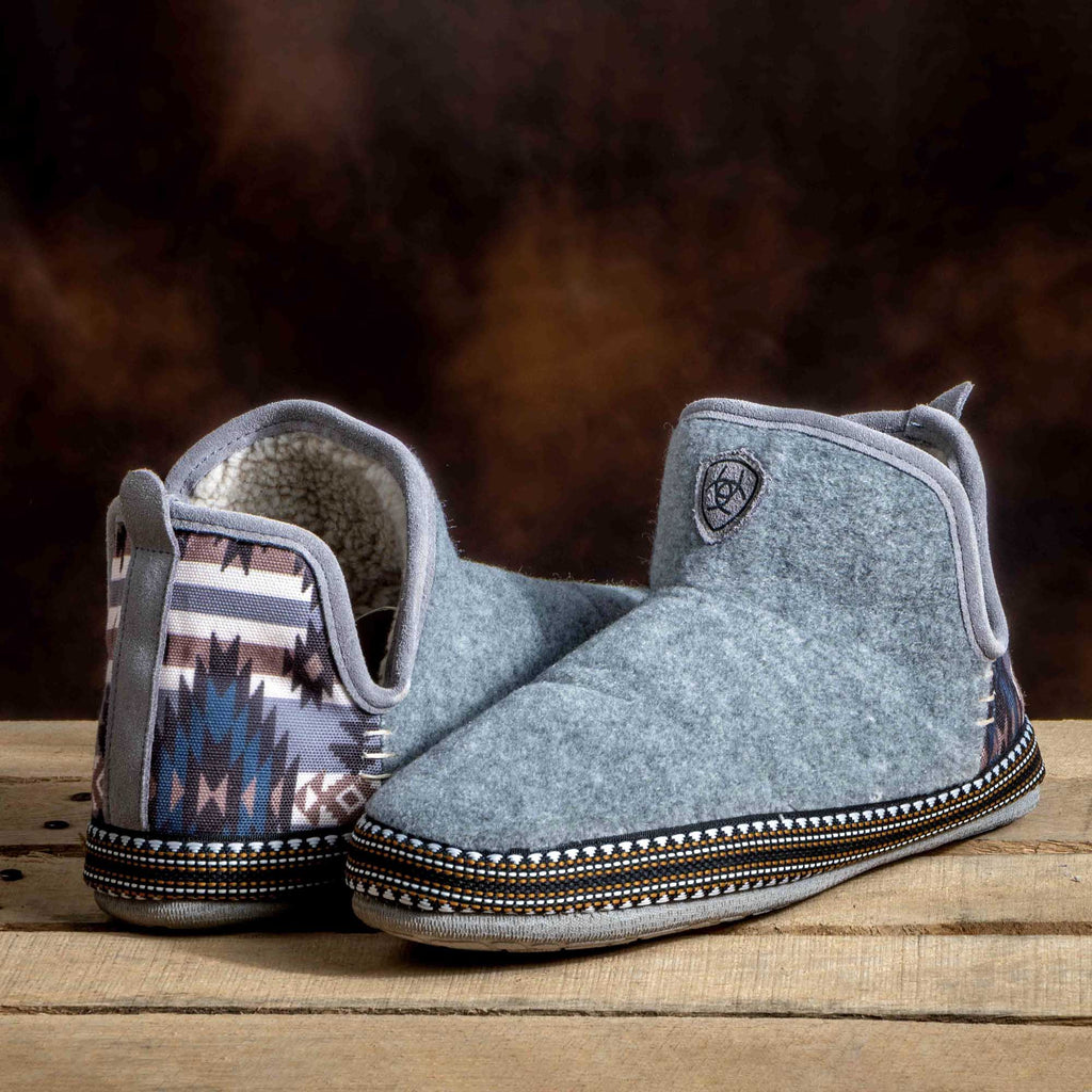 Ariat Women's Southwest Wool Blend Bootie Slippers - Quarter Circle AK Boutique