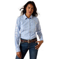 Ariat Women’s Team Kirby Performance Shirt – Stretch Poplin, Athletic Fit - Quarter Circle AK Boutique