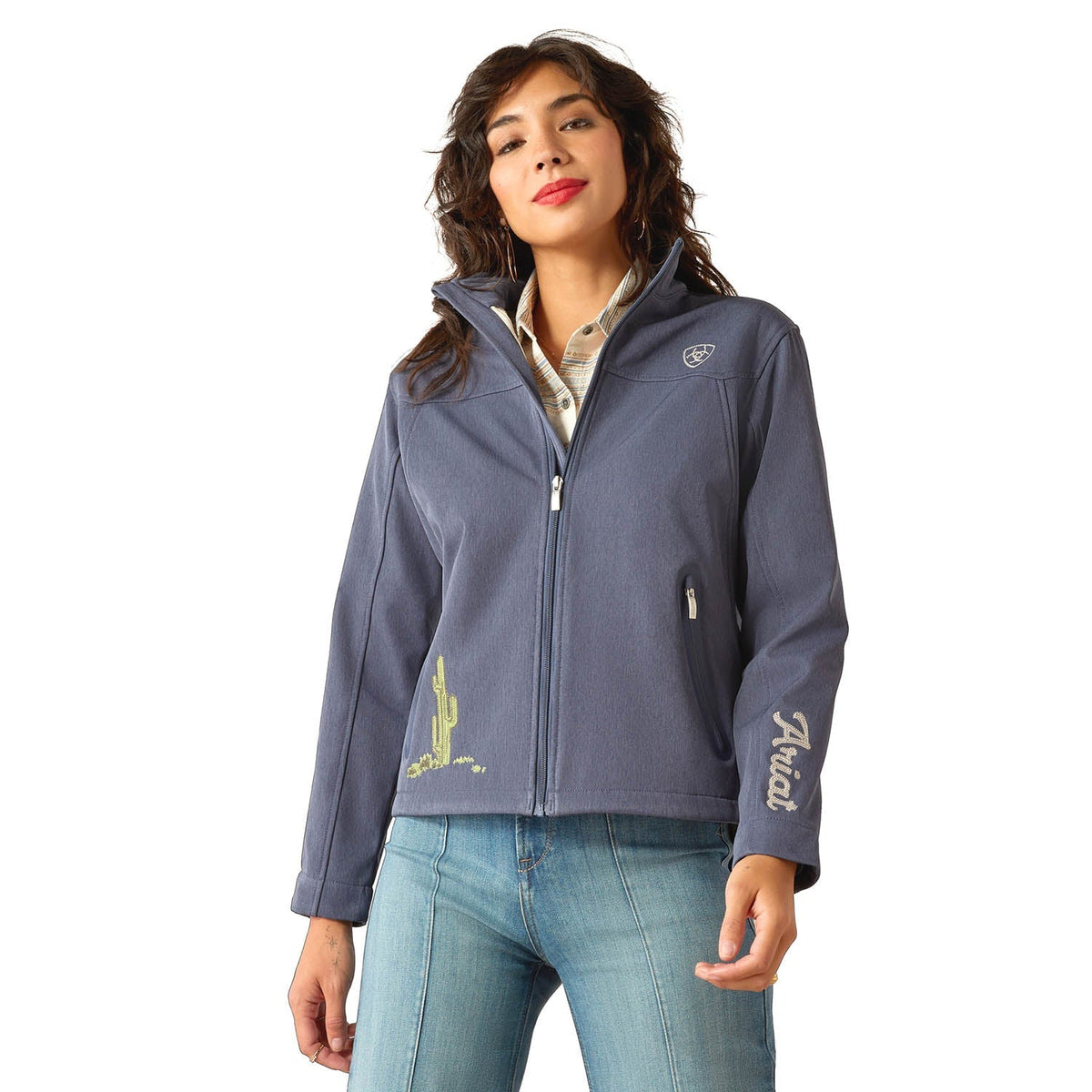 Ariat Women's Western Heritage Round Up Team Softshell Jacket - Quarter Circle AK Boutique