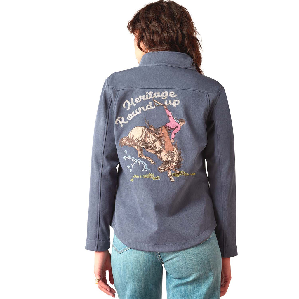 Ariat Women's Western Heritage Round Up Team Softshell Jacket - Quarter Circle AK Boutique