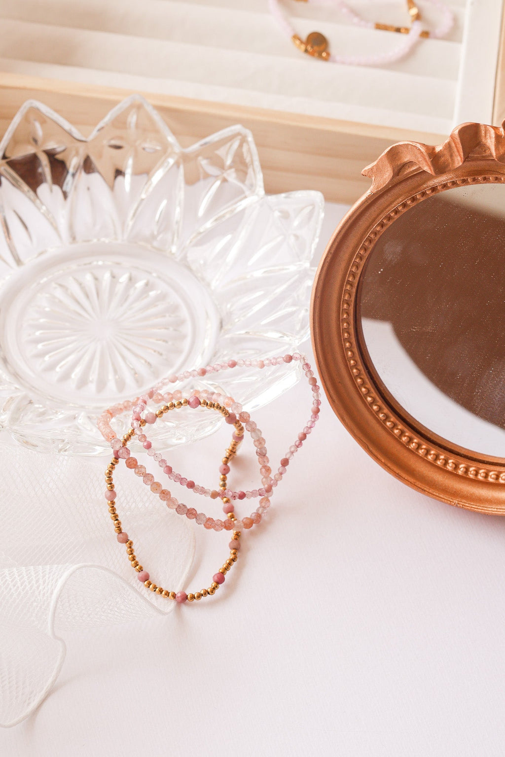 Aurora Stretch Bracelet Set - Quarter Circle AK Boutique