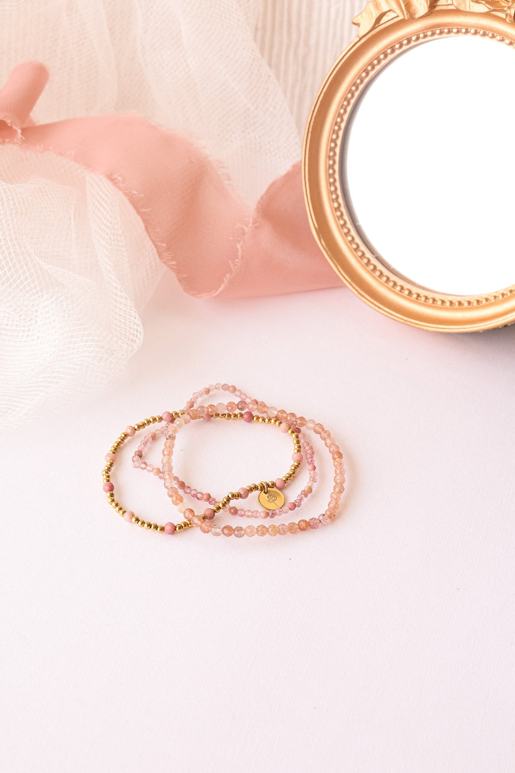 Aurora Stretch Bracelet Set - Quarter Circle AK Boutique