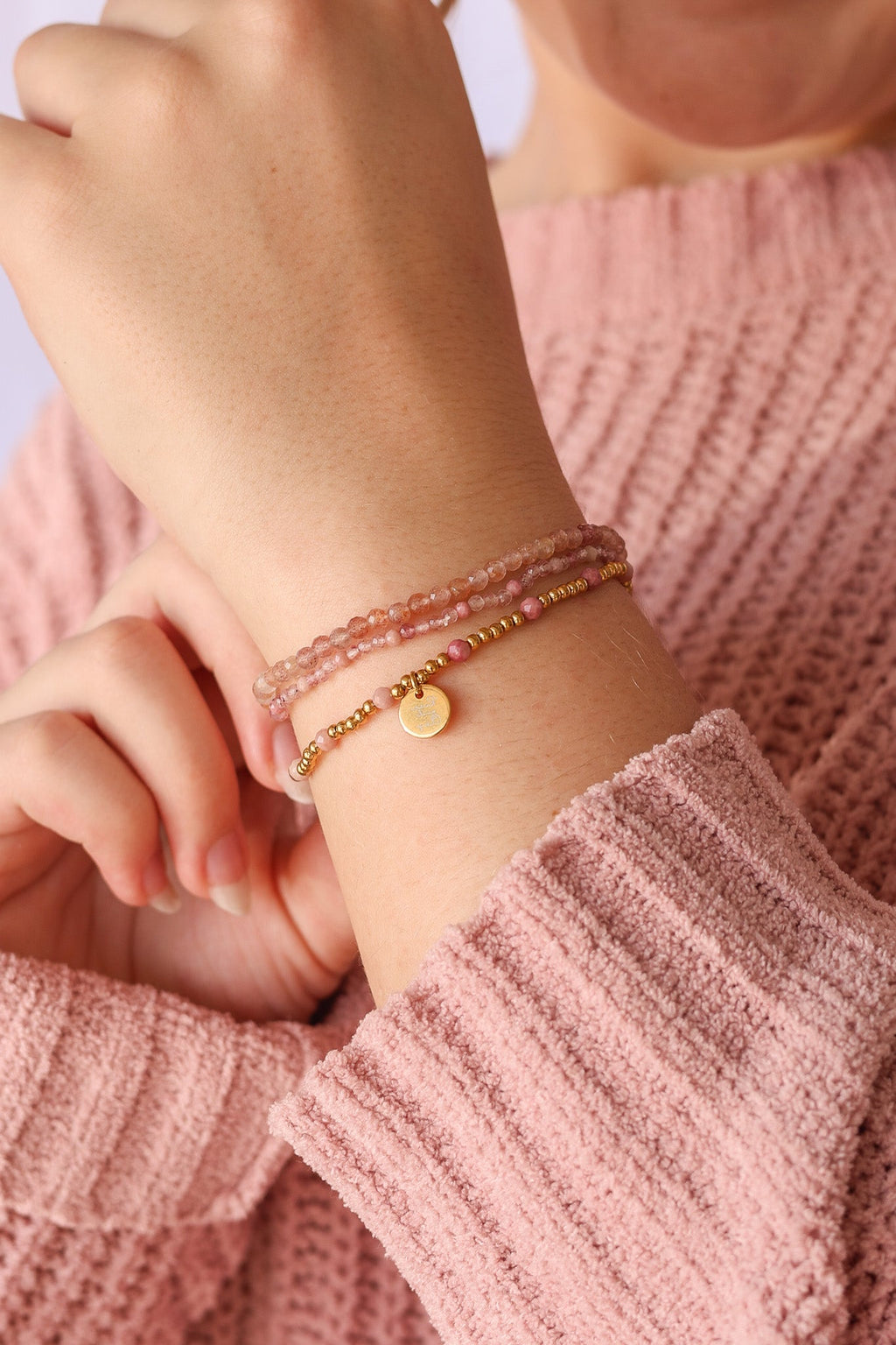 Aurora Stretch Bracelet Set - Quarter Circle AK Boutique