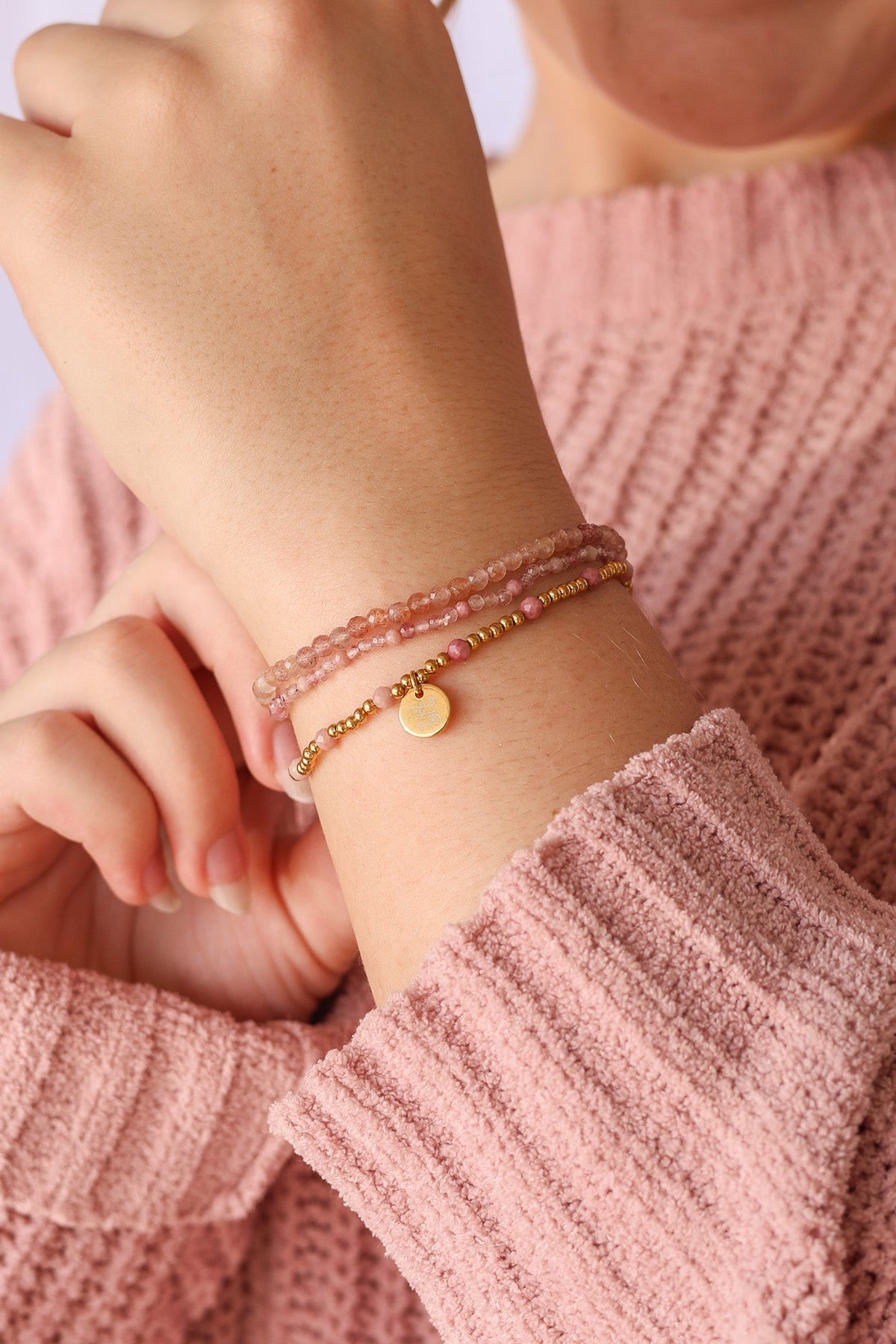 Aurora Stretch Bracelet Set - Quarter Circle AK Boutique