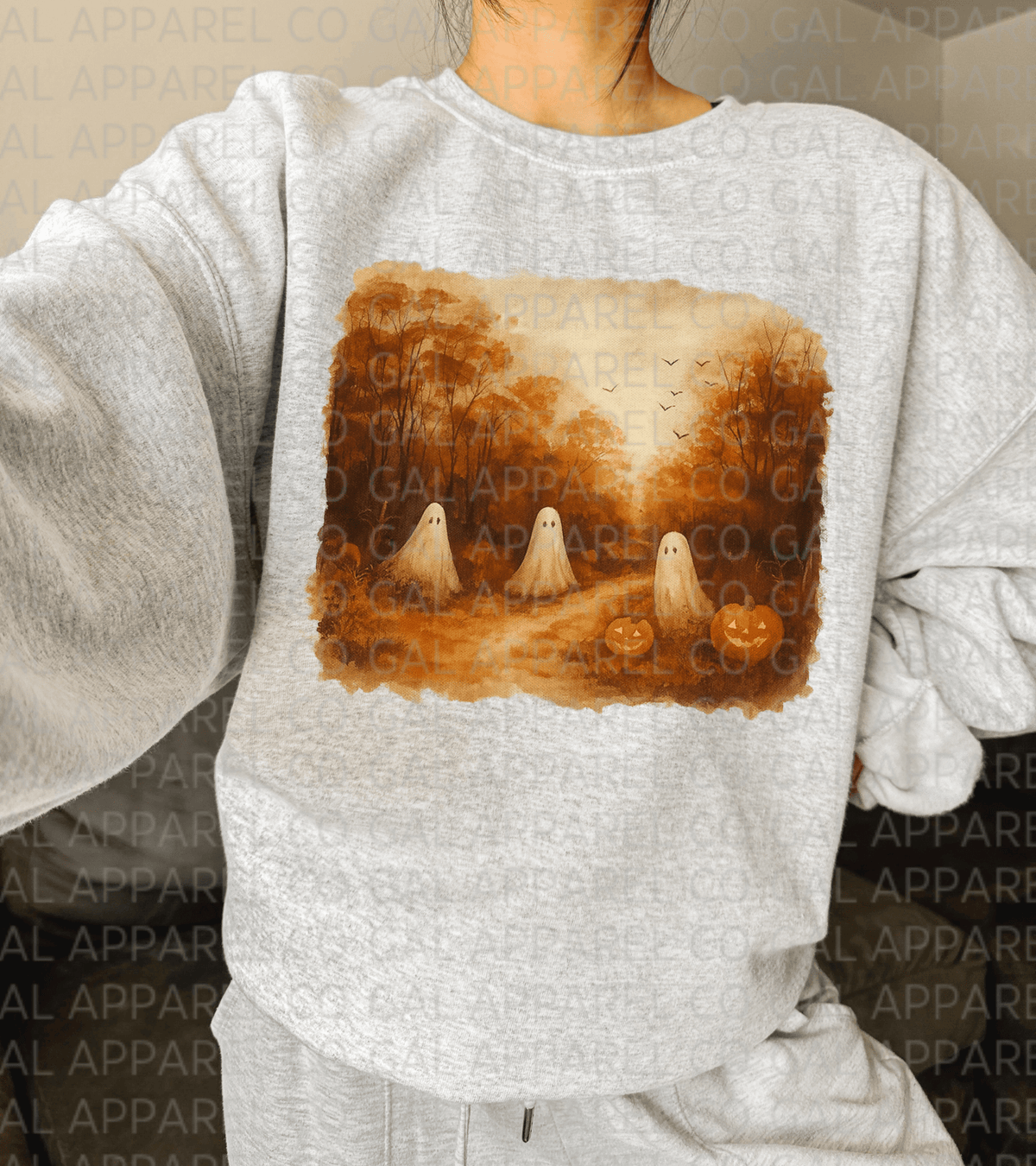 Autumn Ghost Trail Tee or Sweatshirt - Quarter Circle AK Boutique