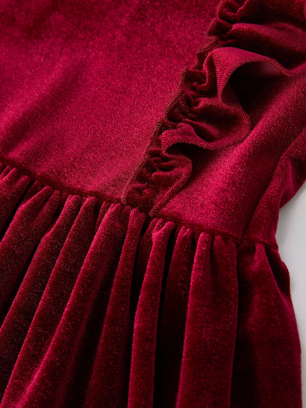 Autumn Velvet Girls Dress-Multiple colors available - Quarter Circle AK Boutique