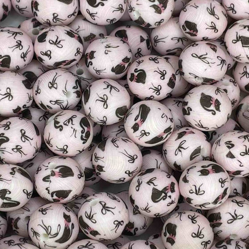 P705 FANCY CAT 15MM PRINT (10ct)