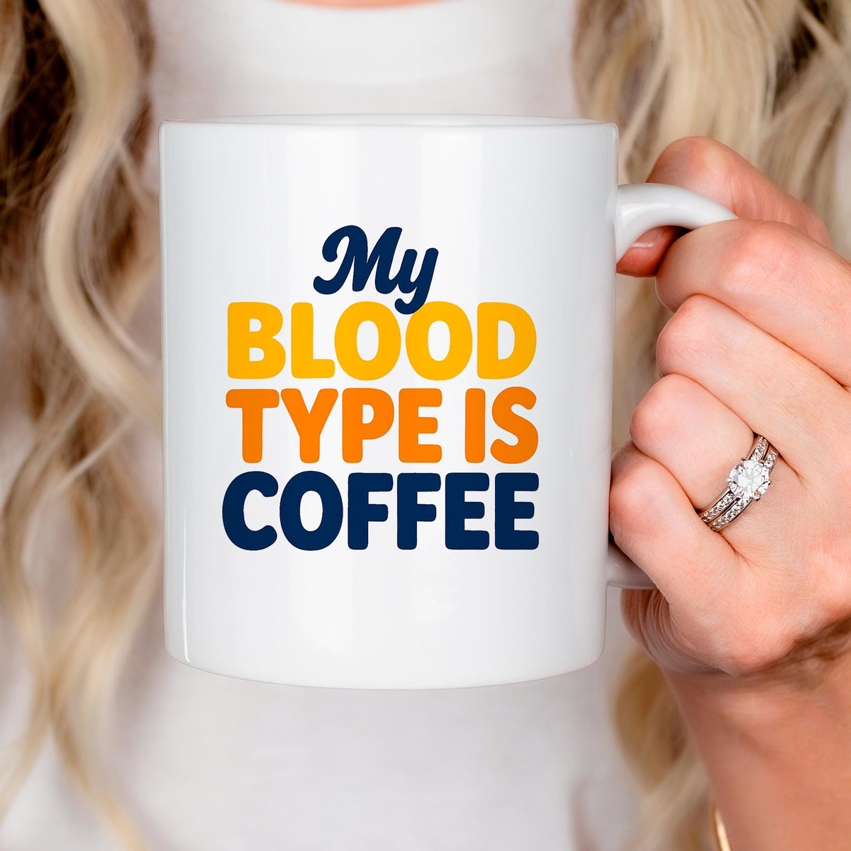 Funny Coffee Mug | Microwave Safe Ceramic Coffee Cup – Gift for Caffeine Addicts