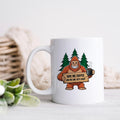 Funny Bigfoot Coffee Mug – Camping Humor Mug With Humorous Coffee Quote
