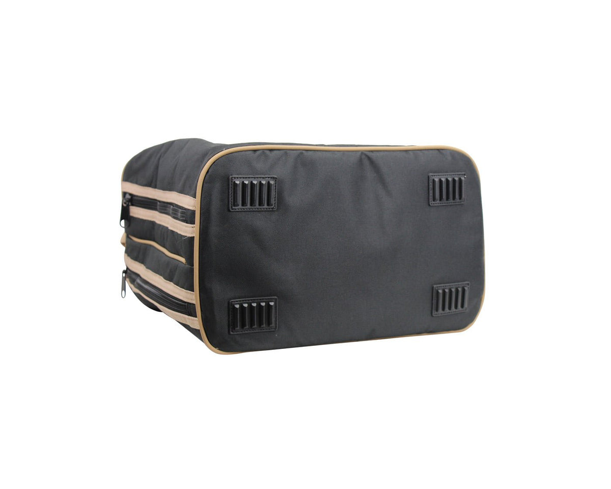 Back Open Western Boot Carry Bag 3 Layer Padded Paris Tack - Quarter Circle AK Boutique