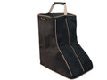 Back Open Western Boot Carry Bag 3 Layer Padded Paris Tack - Quarter Circle AK Boutique
