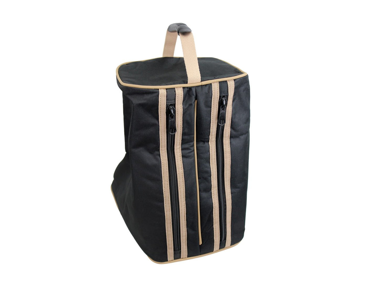 Back Open Western Boot Carry Bag 3 Layer Padded Paris Tack - Quarter Circle AK Boutique