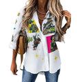 Baha Ranch The Last Roundup Button Up Blouse - Quarter Circle AK Boutique