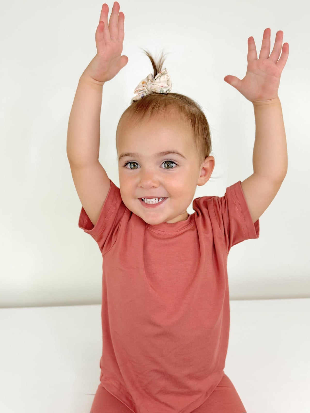 Bamboo Tee & Bike Shorts - sold as separates - Quarter Circle AK Boutique