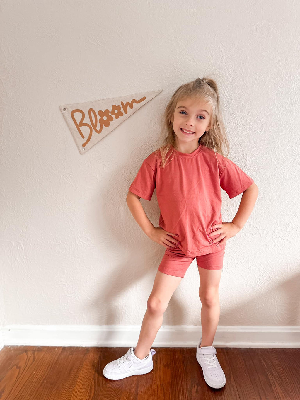 Bamboo Tee & Bike Shorts - sold as separates - Quarter Circle AK Boutique