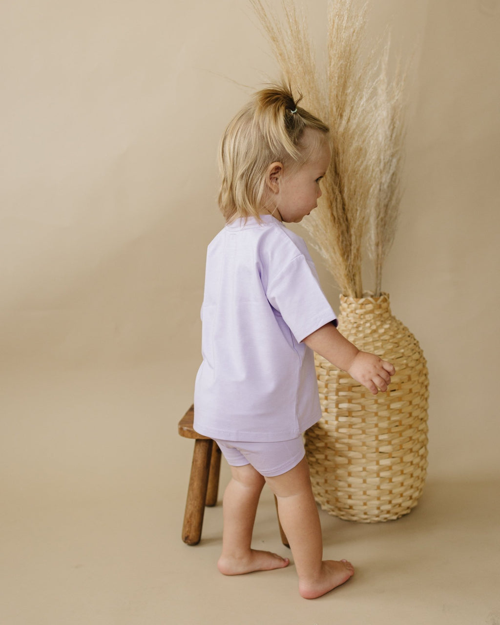 Bamboo Tee & Bike Shorts - sold as separates - Quarter Circle AK Boutique