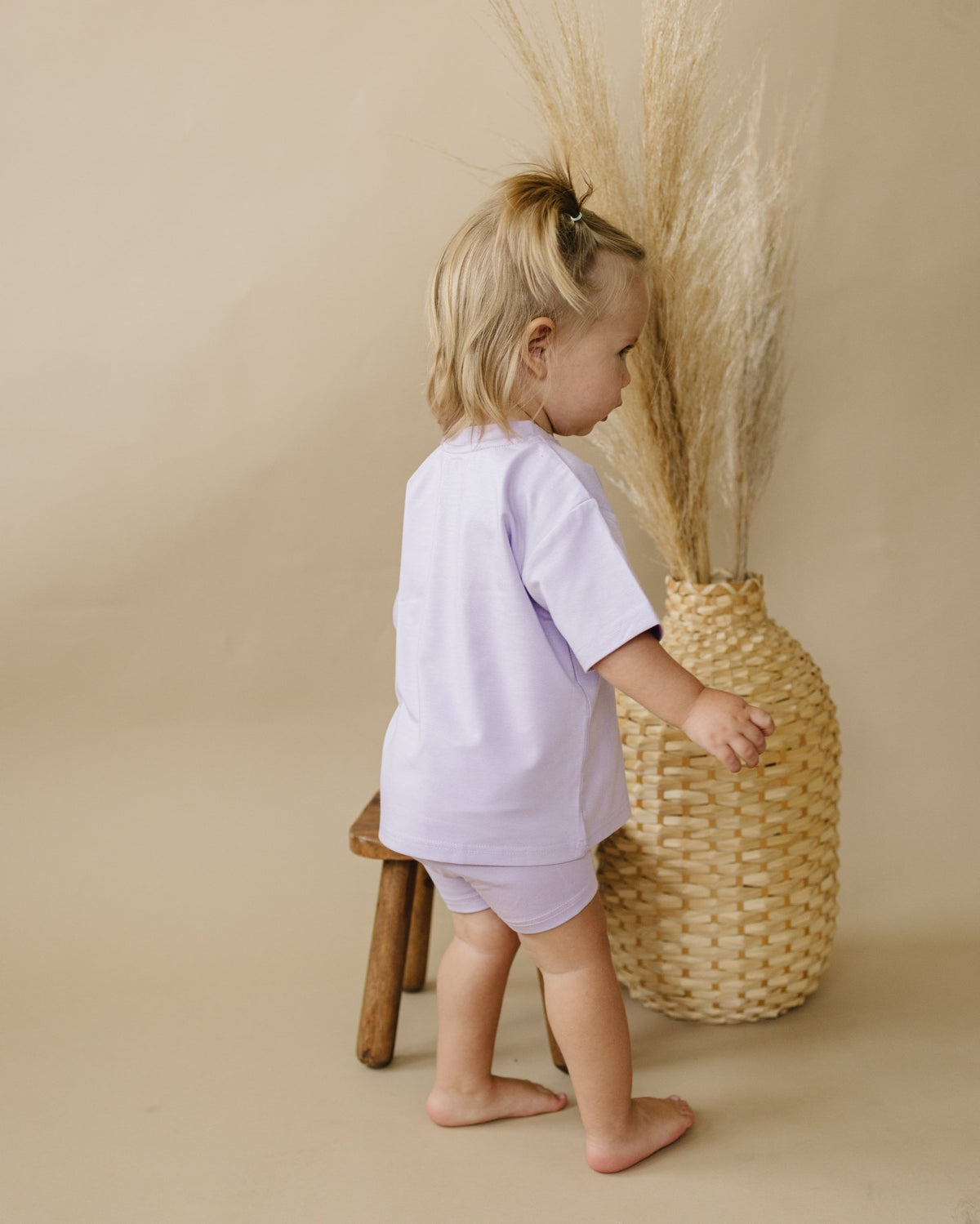 Bamboo Tee & Bike Shorts - sold as separates - Quarter Circle AK Boutique