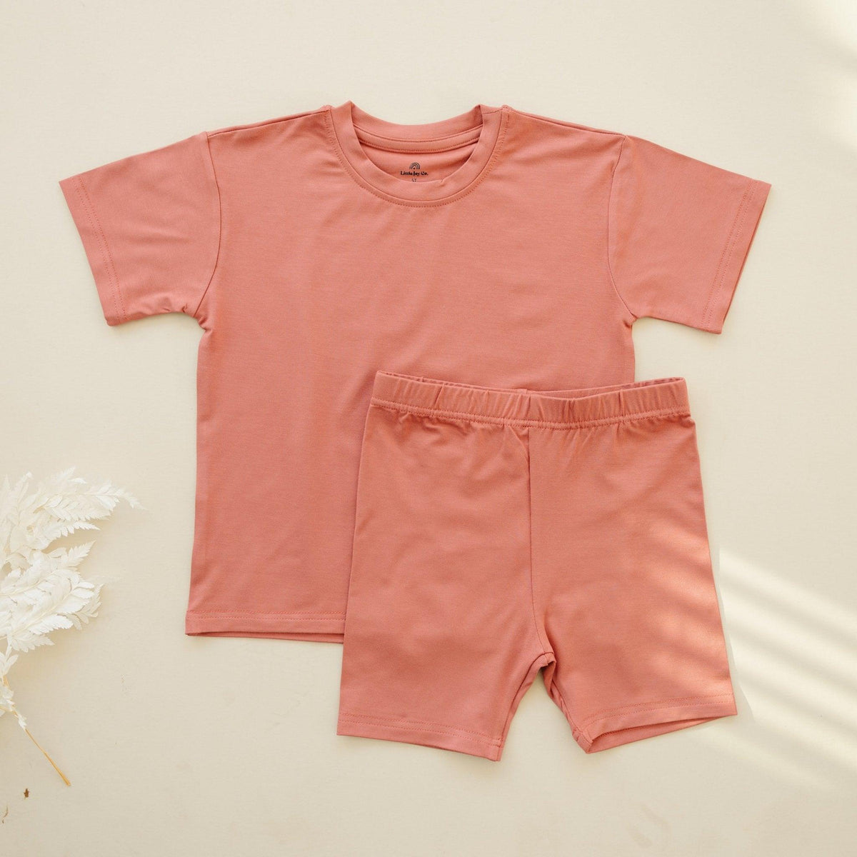 Bamboo Tee & Bike Shorts - sold as separates - Quarter Circle AK Boutique