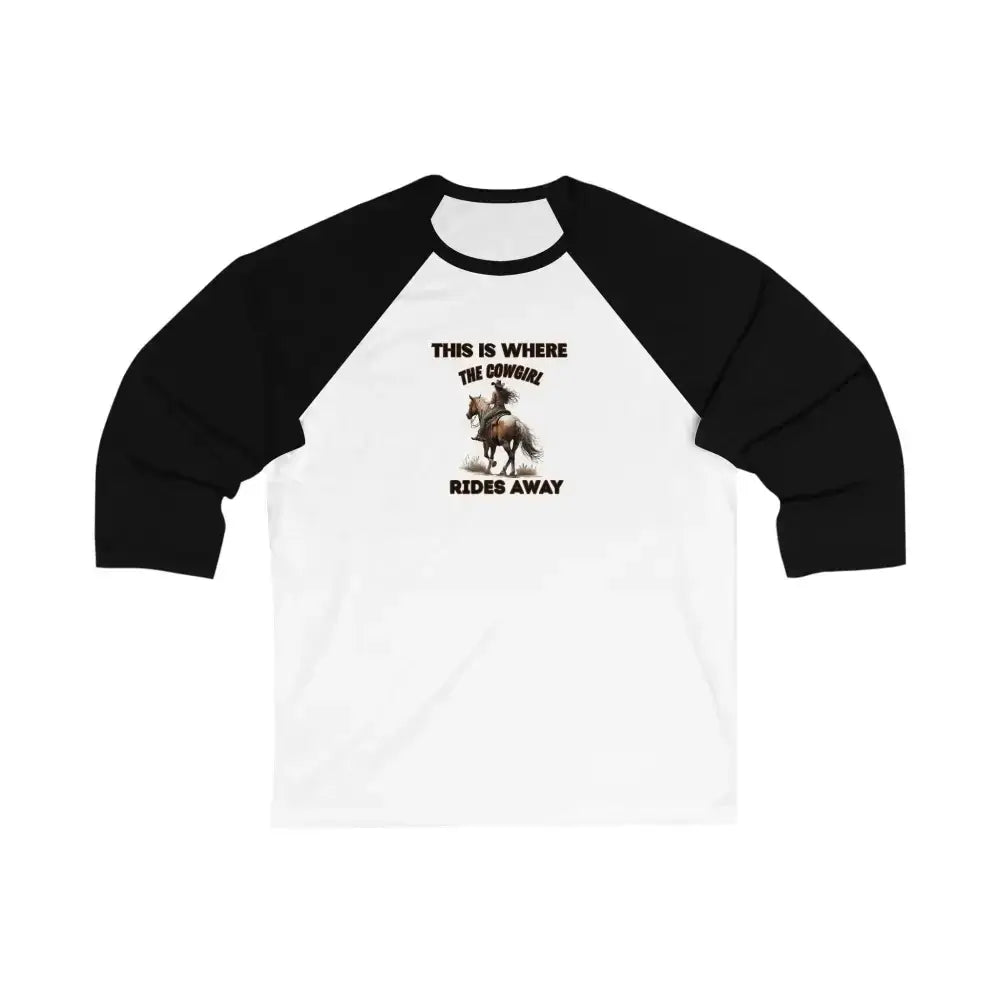 Baseball Tee, Trailing Riding T-shirt for Women, Horse Lover Tee