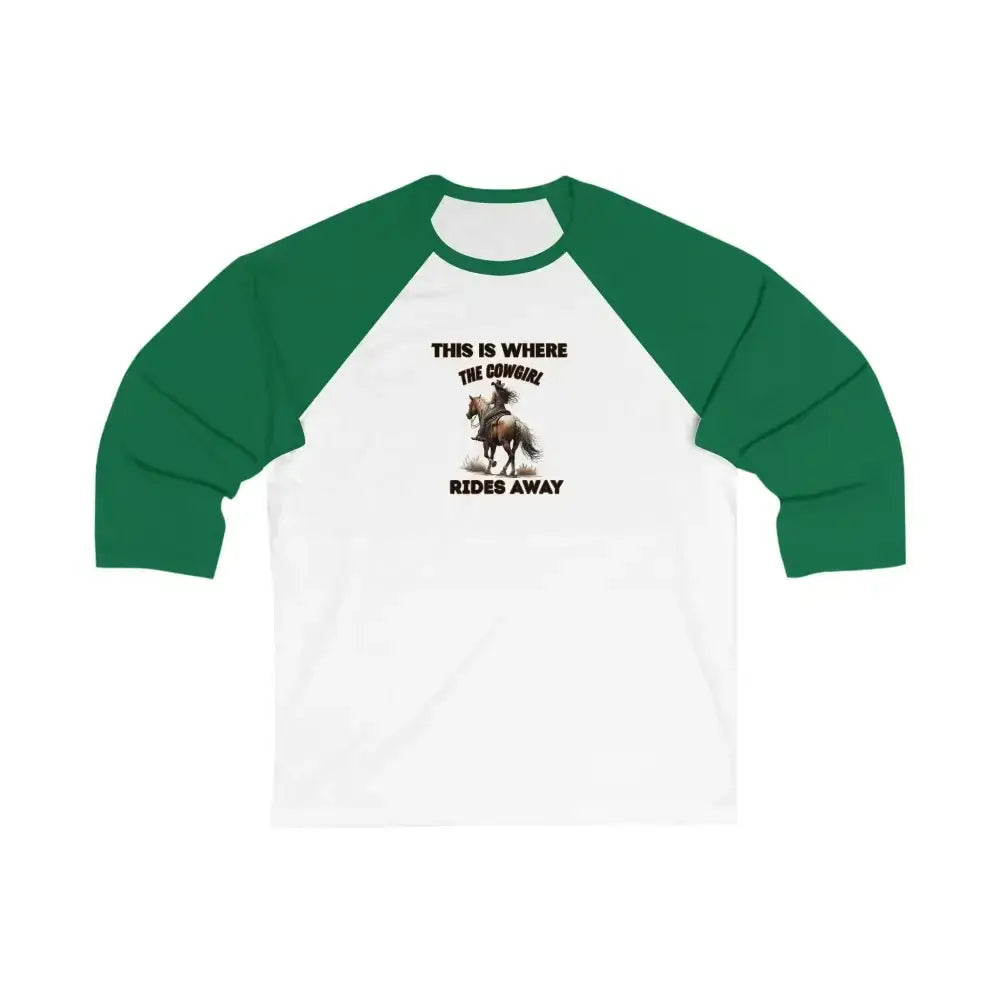 Baseball Tee, Trailing Riding T-shirt for Women, Horse Lover Tee