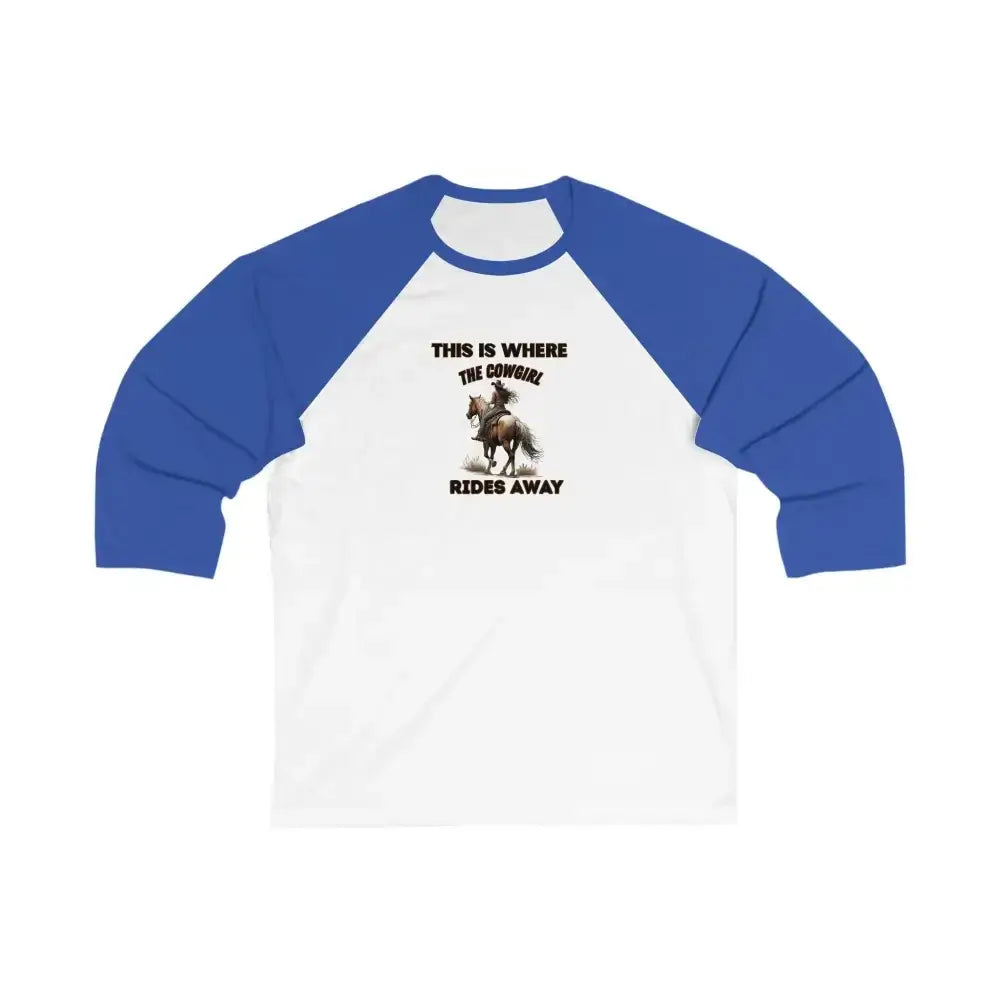 Baseball Tee, Trailing Riding T-shirt for Women, Horse Lover Tee